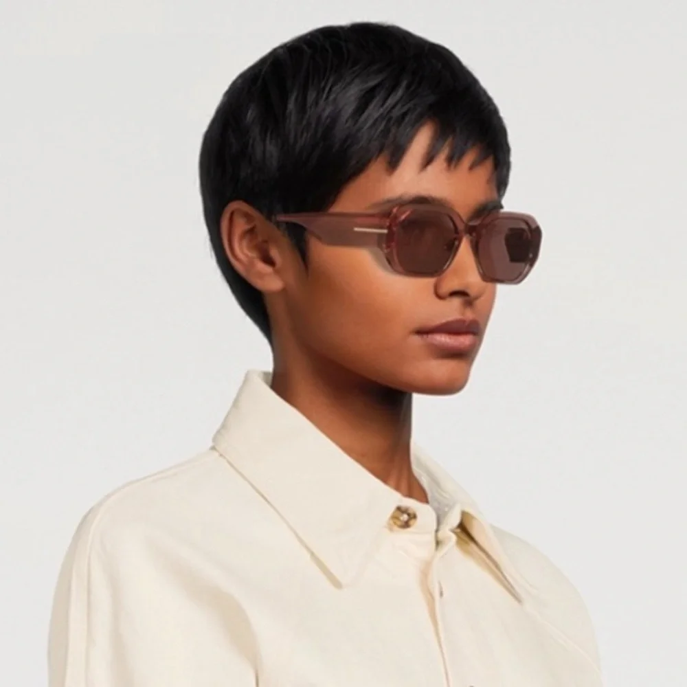 NEW TOM FORD VERONIQUE-02 TF917 72E WOMEN’S SUNGLASSES TOM FORD FT0917/S